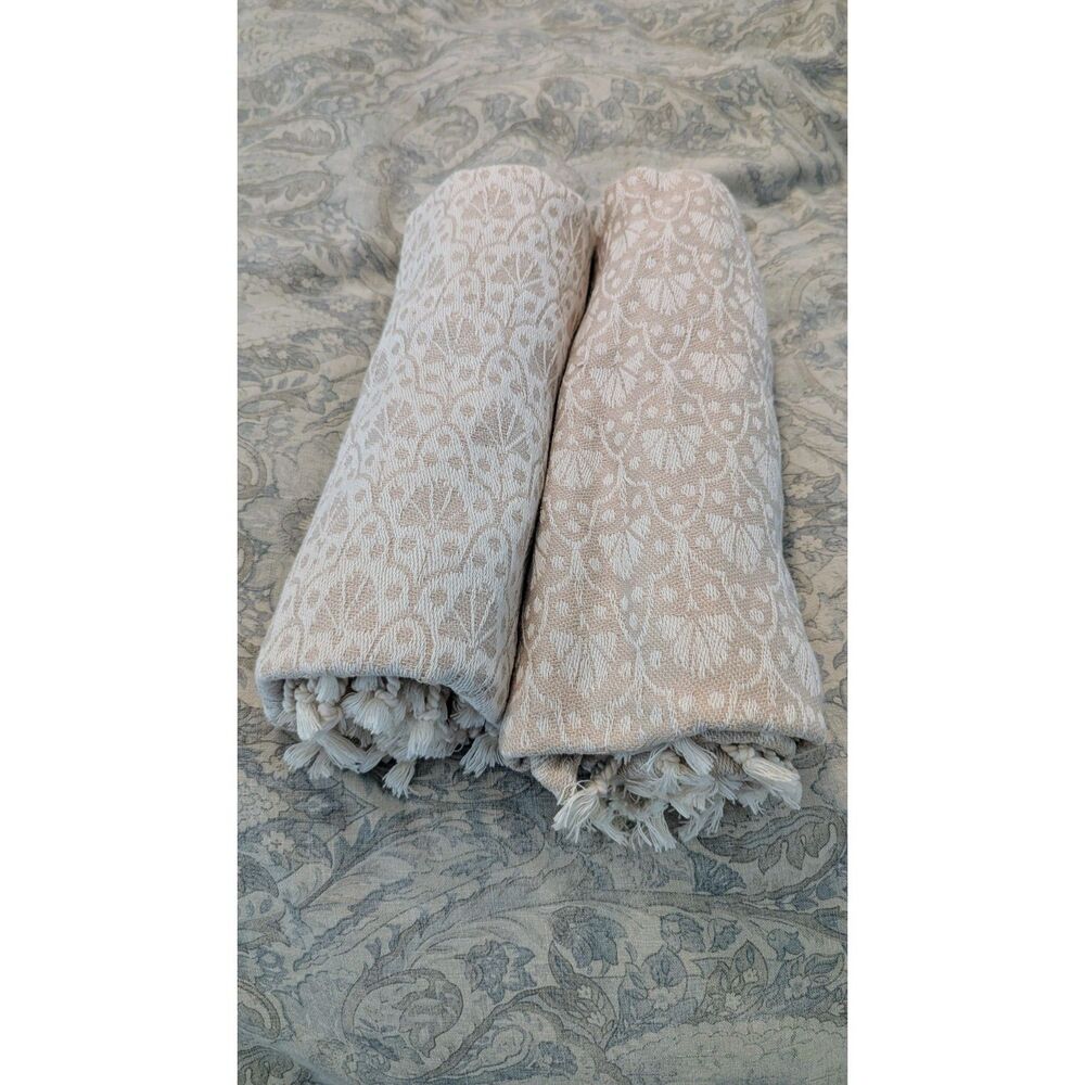 Set of Two Oddbird Turkish Bath Towels